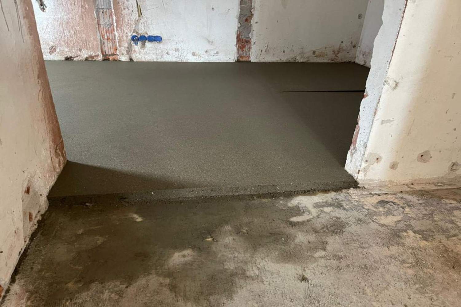 Afwerking cementdekvloer